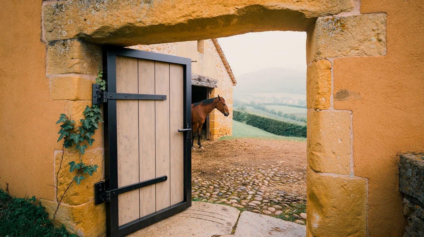 Entrée, Equi Progress, centre équestre à Saint-Cassien